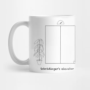 Schröedinger's Elevator Mug